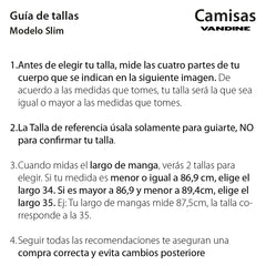 Camisa Hombre Azul Texturada Red Label  I26 3.0