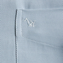 Camisa Gris Perla Twill Etiqueta Roja Texturada  Inv26 1.0