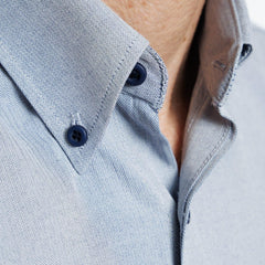 Camisa  Texturada Azul Etiqueta Roja V25-26 1.0