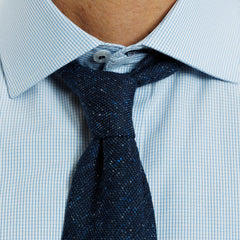 Camisa Azul Cuadros  Etiqueta Roja I25-1.2