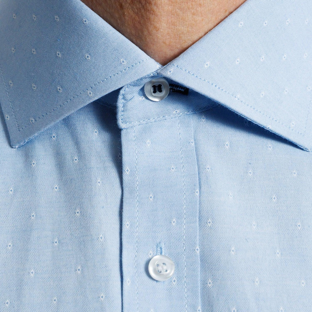 Camisa  Celeste Texturada Red Label V26 1.0