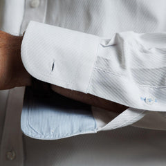 Camisa  Etiqueta Roja Texturada Blanca V25-26 1.2