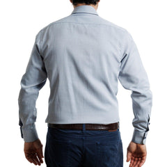 Camisa  Texturada Azul Etiqueta Roja V25-26 1.0