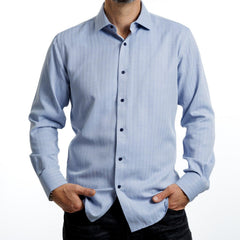 Camisa Hombre Celeste Texturada Red Label I26 1.1