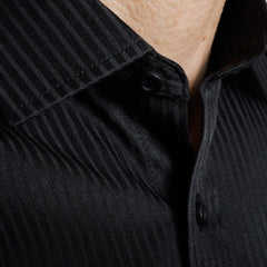 Camisa Hombre NegraTexturada Red Label I26 3.0
