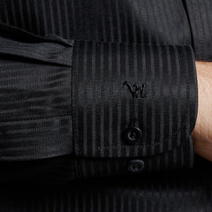Camisa Hombre NegraTexturada Red Label I26 3.0