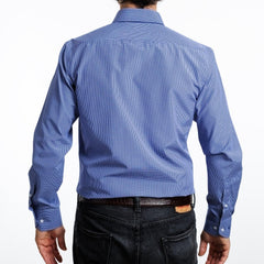 Camisa Hombre Azul a cuadros Red Label I26 1.1
