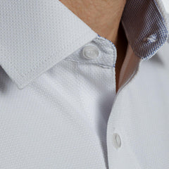 Camisa Hombre Blanca Texturada Red Label  I26 3.0