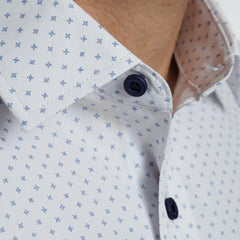 Camisa Hombre Azul Estampada Red Label I26 3.0