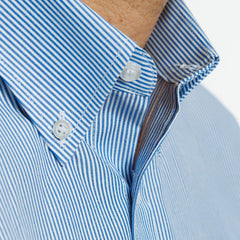 Camisa Azul  Listada BD Etiqueta Roja I25-1.2
