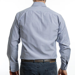 Camisa  Azul Red Label Listada Buttondown V26 1.0