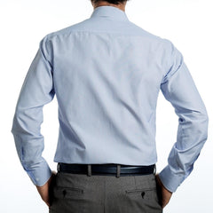 Camisa Hombre Listada Blanca / Azul Red Label I26 1.1