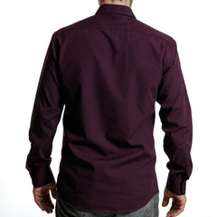 Camisa Lisa Burdeo Oscuro Red Label  V26 1.3