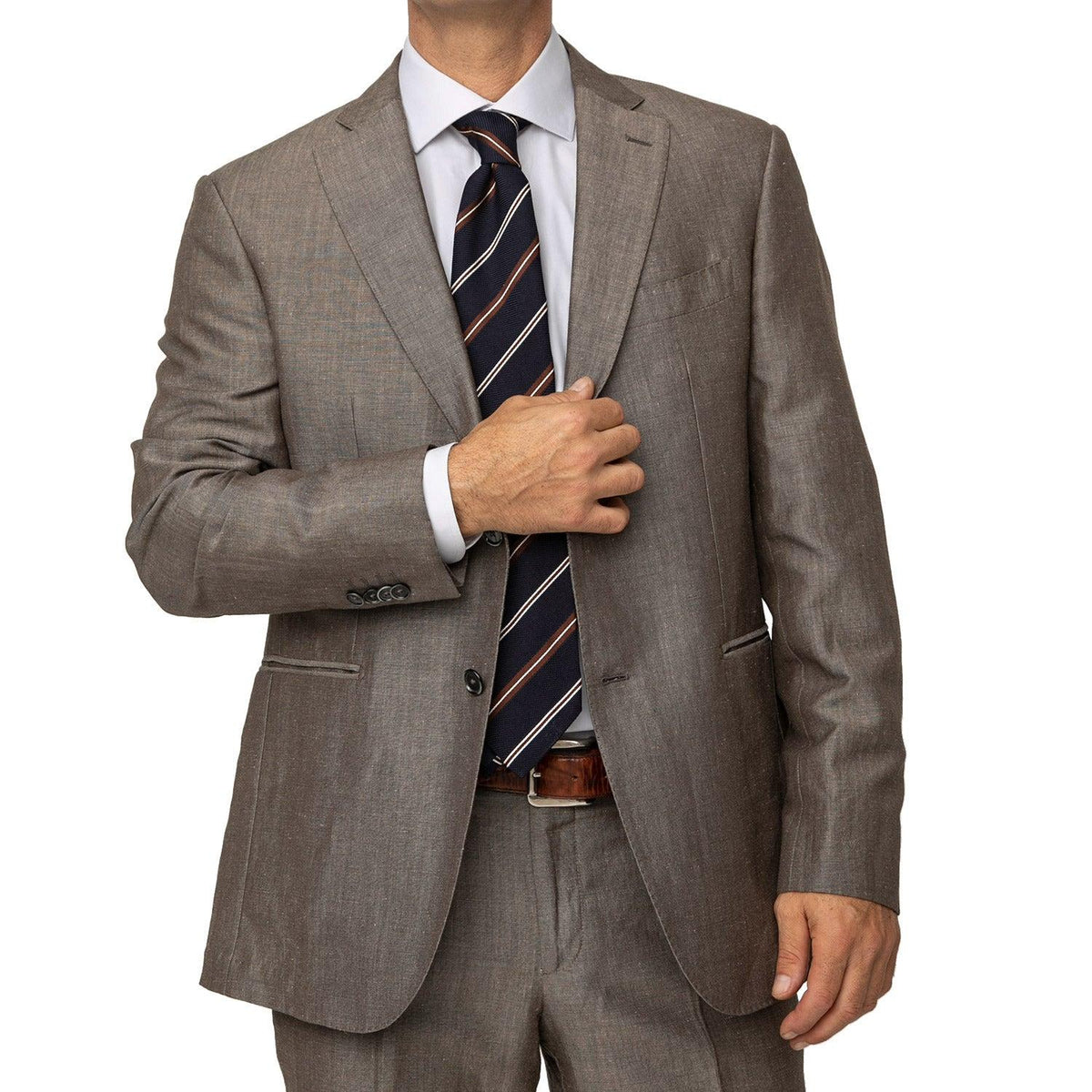 Camisa Lisa Blanca Basica Slim Fit Etiqueta Roja