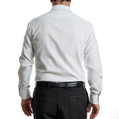 Camisa  Etiqueta Roja Texturada Blanca V25-26 1.2