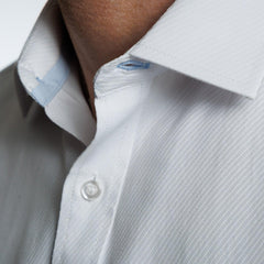 Camisa  Etiqueta Roja Texturada Blanca V25-26 1.2