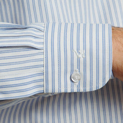 Camisa  Etiqueta Roja Líneas azules I24-1.3